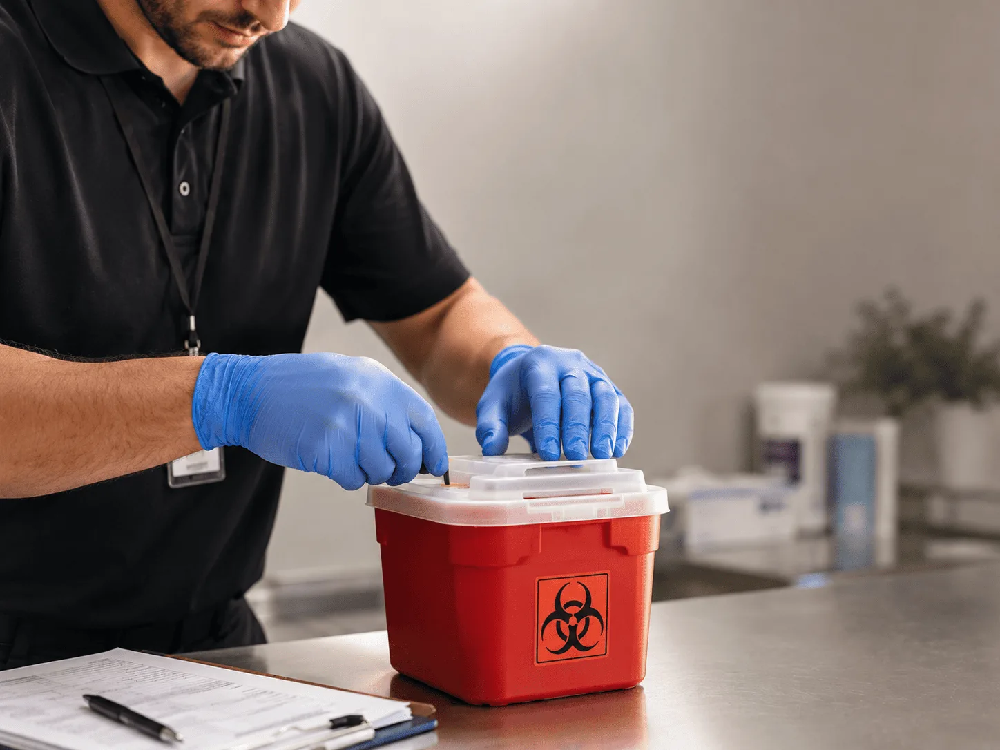 Why choose Sharps Waste Disposal in Dahlen, ND